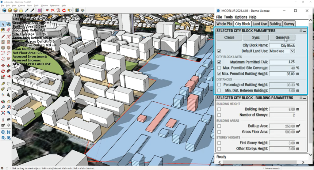 4 Time-Saving Features of the Massing Generator in Modelur